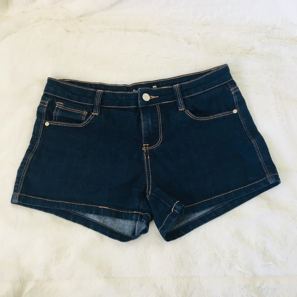 HP ♡  Papaya Blue Stretchy Jean Denim Shorts